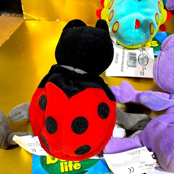 DISNEY EXCLUSIVE NWT VTG 90s BUGS LIFE BEAN BAG PLUSH SET (5) ADORABLE - Picture 13 of 15